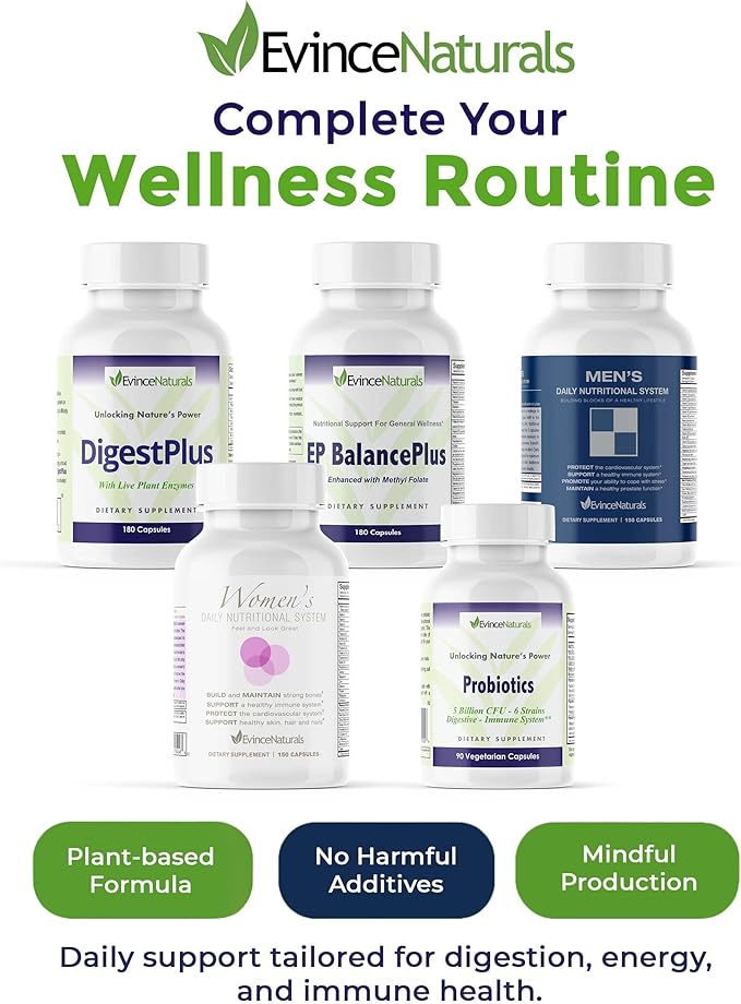Multivitamin for Men - Men's Daily Nutritional System with Essential Vitamins & Saw Palmetto for Overall Wellbeing & Prostate Support - 150 Capsules