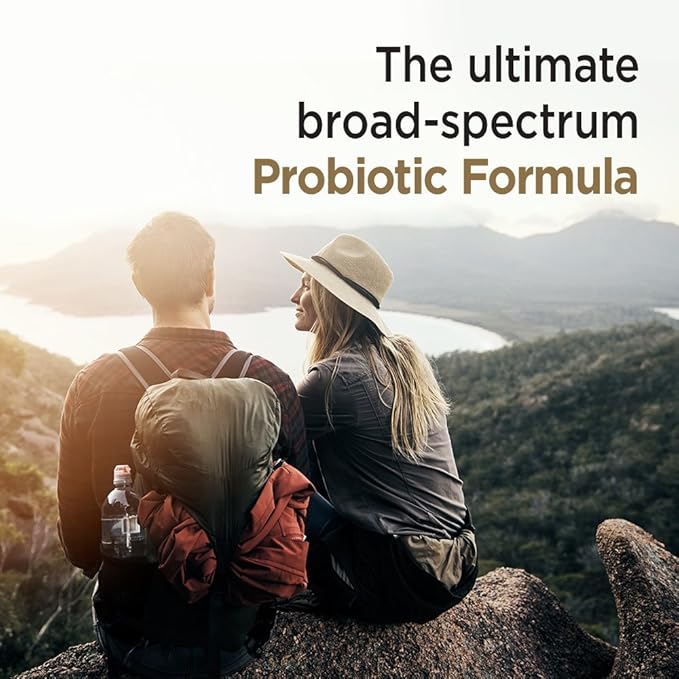 Garden of Life Probiotics for Digestive Health and Gut Health Balance, Primal Defense Ultra Ultimate Formula, 15 Billion CFU and 13 Strains Plus HSOs, Vegetarian and Gluten Free, 60 Capsules
