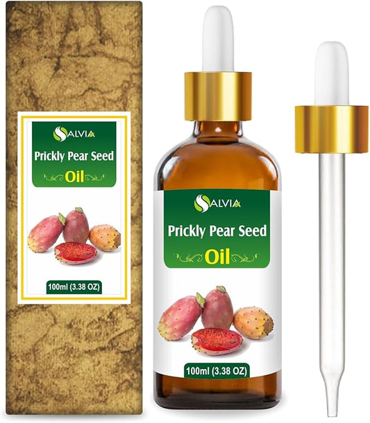 Salvia Prickly Pear Seed (Opuntia basilaris P.) Oil - 100ml/3.38Fl Oz with Dropper