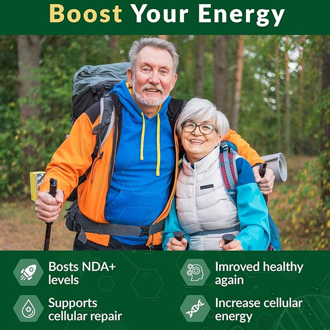 Liposomal Nicotinamide Riboside 900mg Resveratrol & Quercetin – NAD Supplement Plus for Anti Aging, Cellular Energy & Improve Health- 80 Capsules