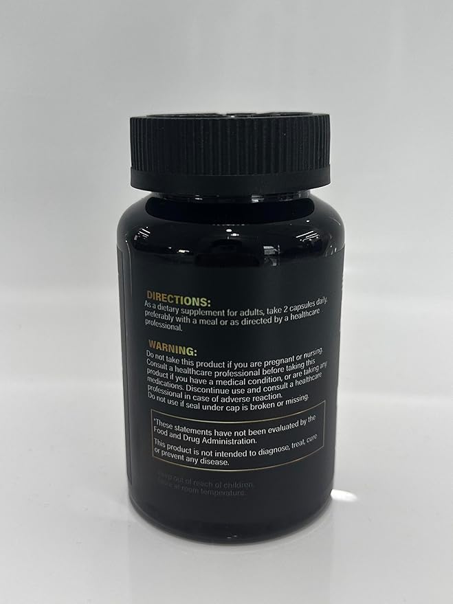 SoundHealth Organic Ashwagandha Capsules Supplement - 240 Capsules (120 Servings)