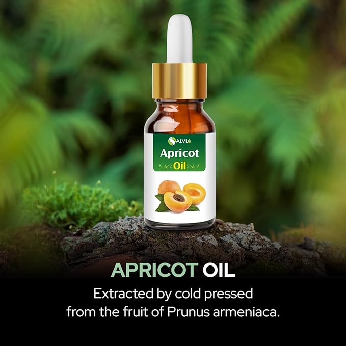 Salvia Apricot (Prunus armeniaca) Oil - 15ml/0.507Fl Oz with Dropper