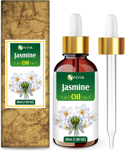 Salvia Jasmine (Jasminum Officinale.) Oil - 50ml/1.69Fl Oz with Dropper