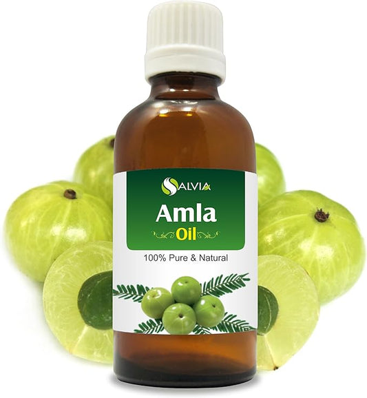 Amla (Emblica Officinalis) Essential Oil 100% Pure & Natural Undiluted Uncut Oil | Use for Aromatherapy | Therapeutic Grade (15 ml (0.50 Ounce))