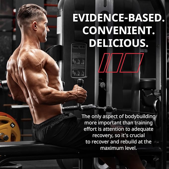 Granite Nutrition Recovery - Premium Intra-Workout Drink with EAAs, Cluster Dextrin, Sensoril & Senactiv for Athletic Performance and Lean Muscle Gains - Fruit Blast (30 Servings)