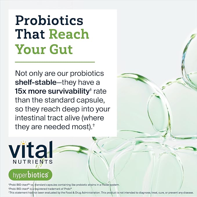 Hyperbiotics Vital Nutrients Pro-15 Prebiotics and Probiotics for Women and Men | 15 Science Backed Strains | Supports Occasional Constipation, Diarrhea, Gas & Bloating | 60 Vegan Time Release Pearls