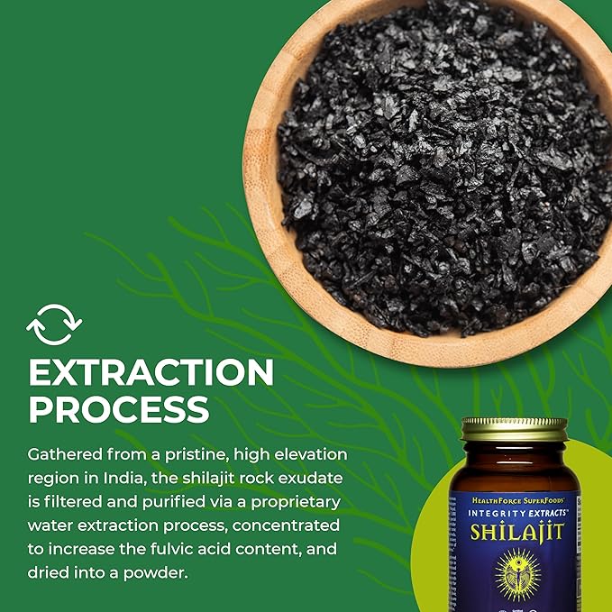 HealthForce SuperFoods Shilajit - 120 VeganCaps