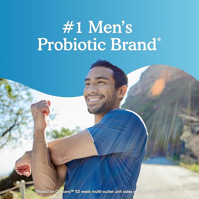 Garden of Life Dr. Formulated Probiotics Prostate+ - Acidophilus and Probiotic Supports Healthy Prostate and Digestive Balance - Shelf Stable - Gluten, Dairy, and Soy-Free - 60 Vegetarian Capsules
