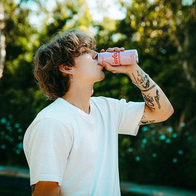 Juvee Rejuvenating Energy Drink. Sugar Free Energy Drinks. Taurine, Vitamin B12, Vitamin B6. 128 Mg Of Caffeine. L-Theanine For Mood Support. Panax Ginseng For Focus. Vitamin C For Immune Support. Gluten Free 12 oz - 12 Pack - Variety Pack