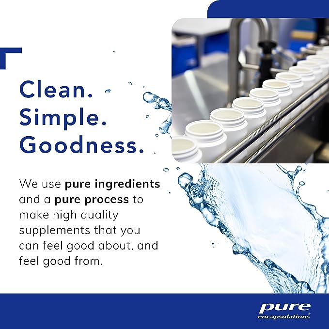 Pure Encapsulations B6 Complex - Supports Nervous System & Brain Health* - Includes B Vitamins - Contains Enriched Vitamin B6 - Non-GMO & Gluten Free - 60 Capsules