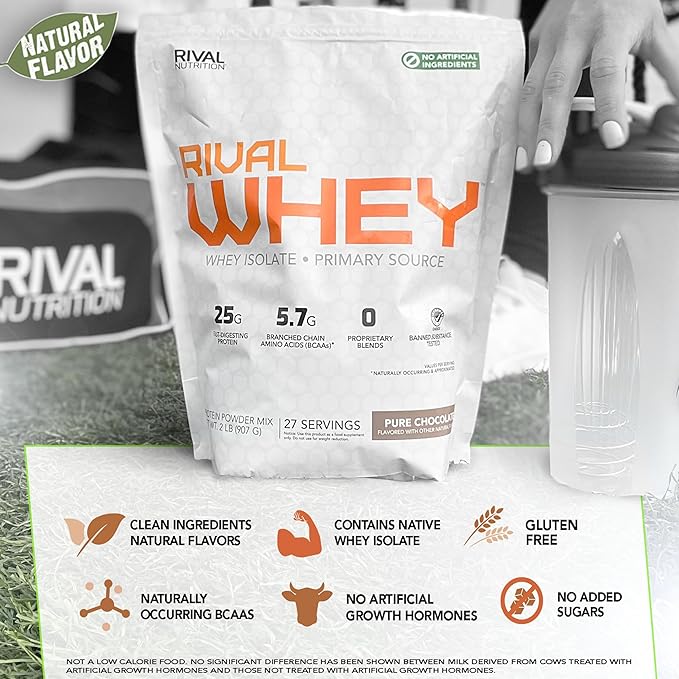 Naturally Flavored Rival Whey - Honey Nut Vanilla 2lb