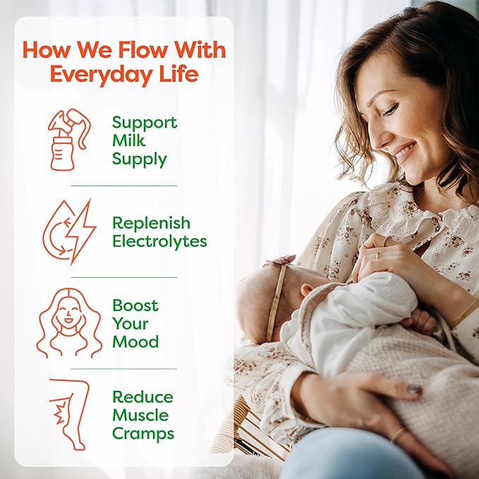 Greater Than Lactation Supplement Support, Coconut Water, Vitamins & Electrolyte Drink for Breastfeeding, Breast Milk & Immune Support, Variety Pack & Orange Mango (20 Pack)