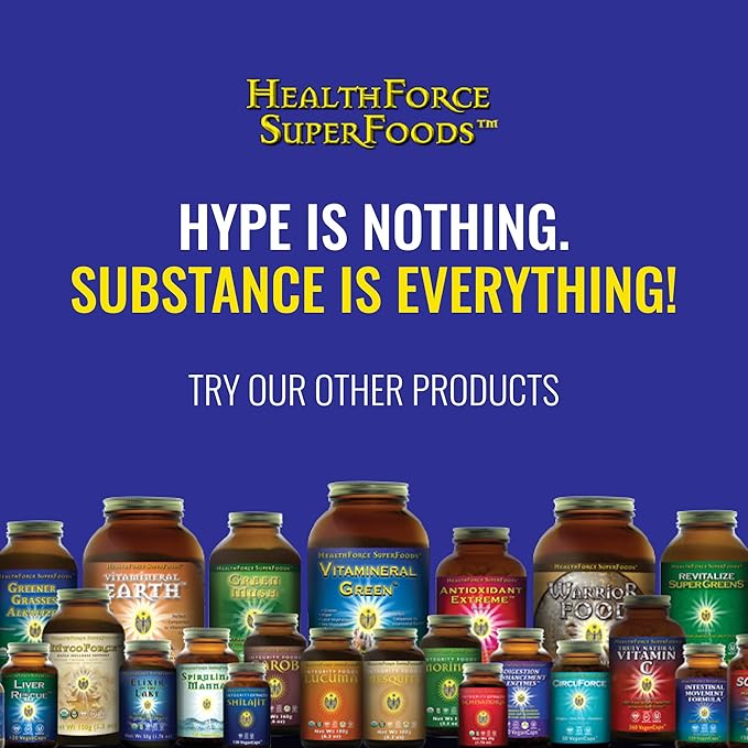 HEALTHFORCE SUPERFOODS Shilajit - 120 VeganCaps - Pack of 2