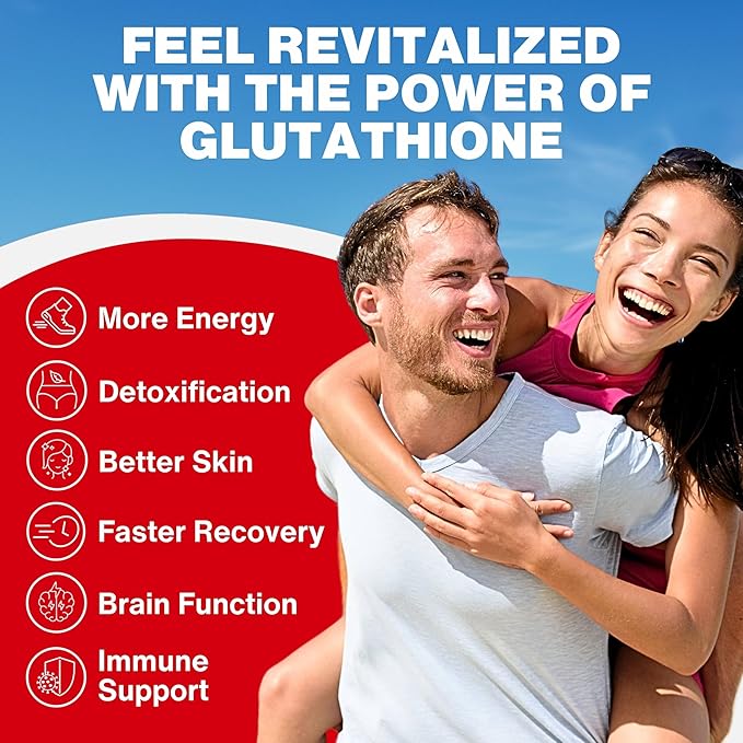 CCL Advanced Glutathione Spray & NAC Supplement, Liquid Glutathione Sublingual, N-Acetyl-cysteine Antioxidant Spray Supports Immune Health - Fresh Flavor, Non-GMO, Vegan, Gluten-Free (2 Fl Oz)