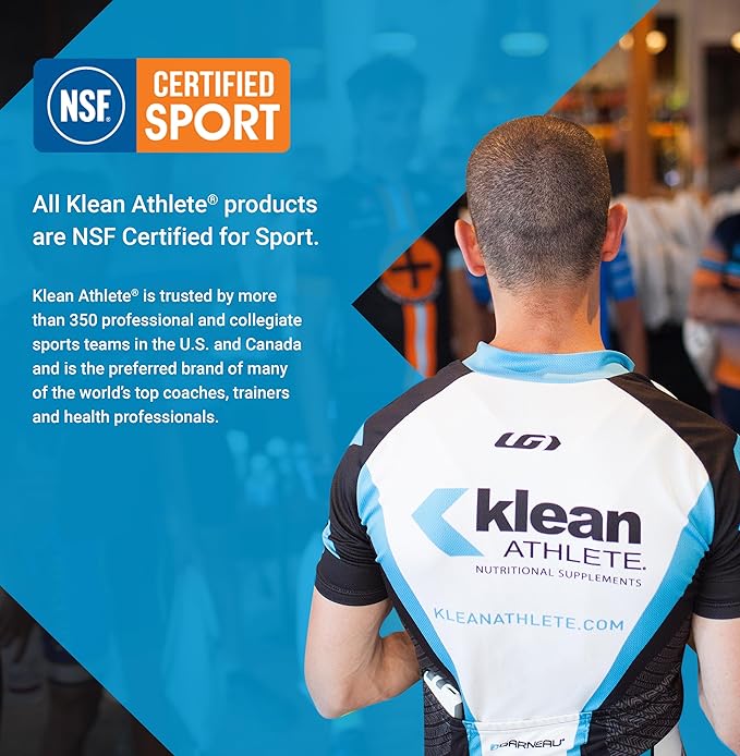 Klean Athlete Klean Isolate - Whey Protein Isolate - Daily Protein & Amino Acid - Intake for Muscle Integrity* - NSF Certified for Sport - 20 Servings - Natural Vanilla Flavor