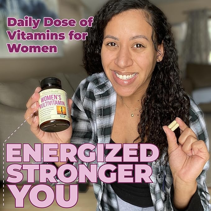 Multivitamin for Women – Methylated Womens Multivitamins & Multiminerals Capsules with Vitamin B12, A, D, C, Zinc, Magnesium & More for Complete Daily Support – Trusted Bioavailable Vitamins for Women