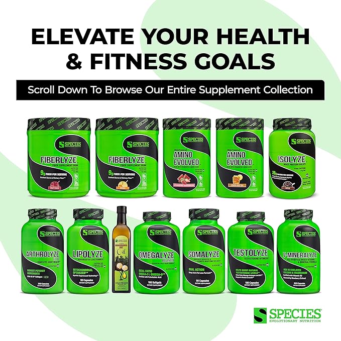 Species Nutrition Isolyze Whey Protein Powder, 100% Whey Isolate for Muscle Building, 27.5g Protein Per Scoop, No Sugar & Low Fat (Cinnamon Donut, 44 Servings)